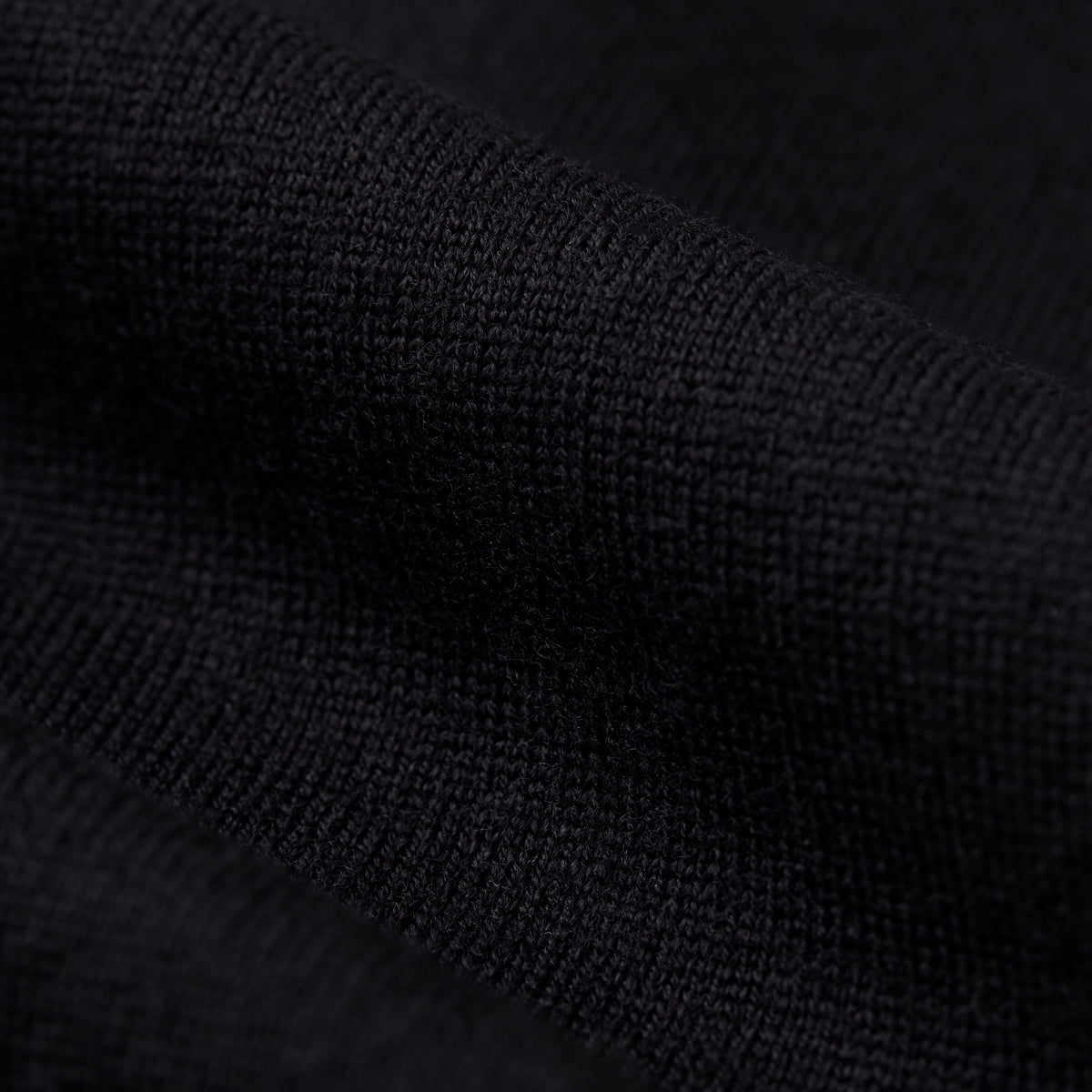 Merino Sweater Black made from Australian Extrafine Merino Wool - Alternate Men - Alternate Women