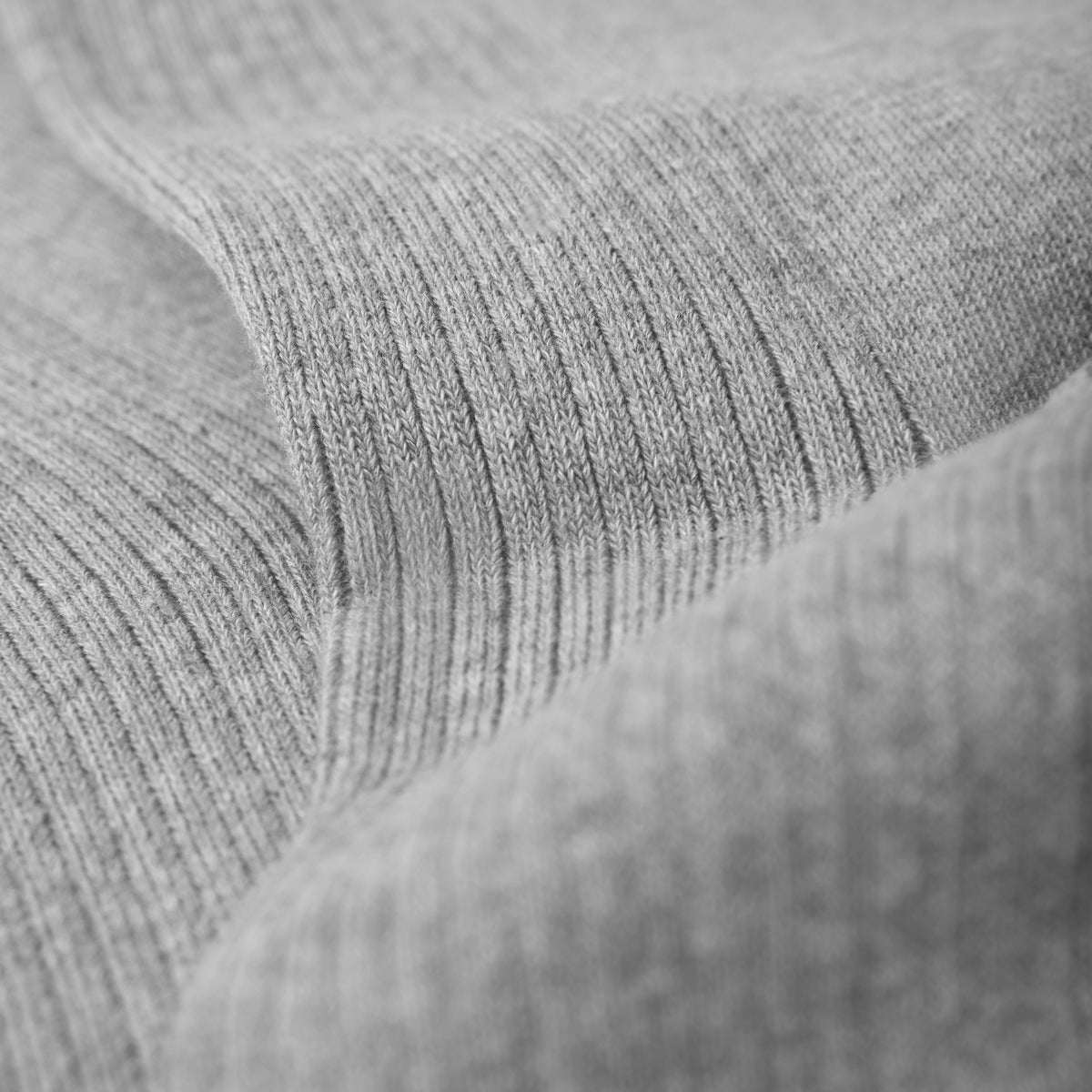 Socks Grey knitted in Portugal from an organic cotton blend - Alternate Men - Alternate Women