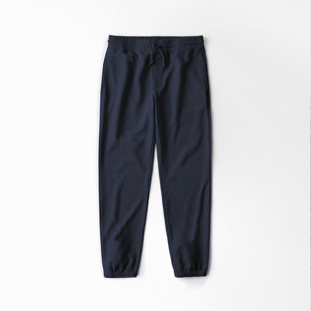 Sweatpant in Navy made from organic cotton - Unrecorded - Front Men - Front Women