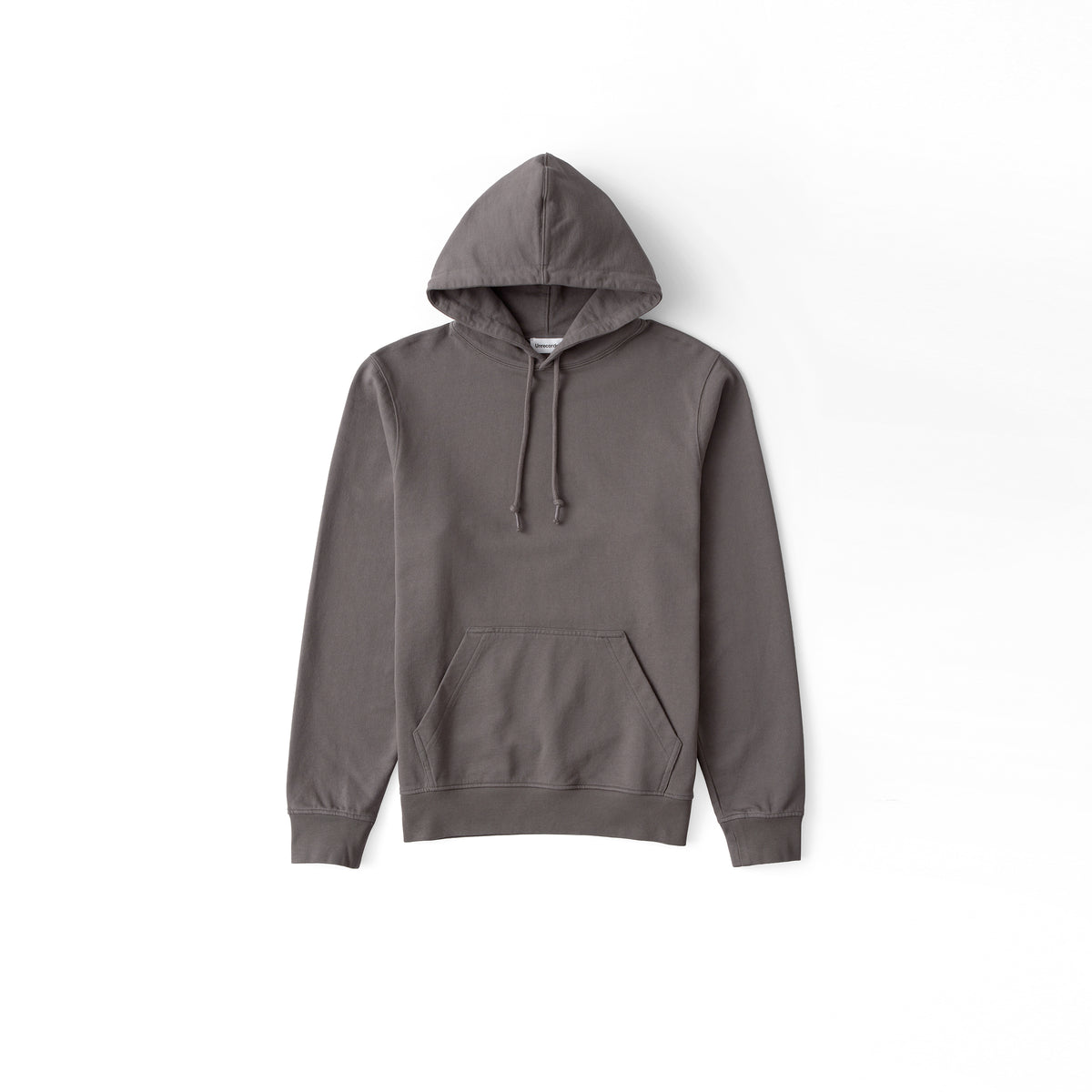 Hoodie in Charcoal made from organic cotton - Front Men - Only Men
