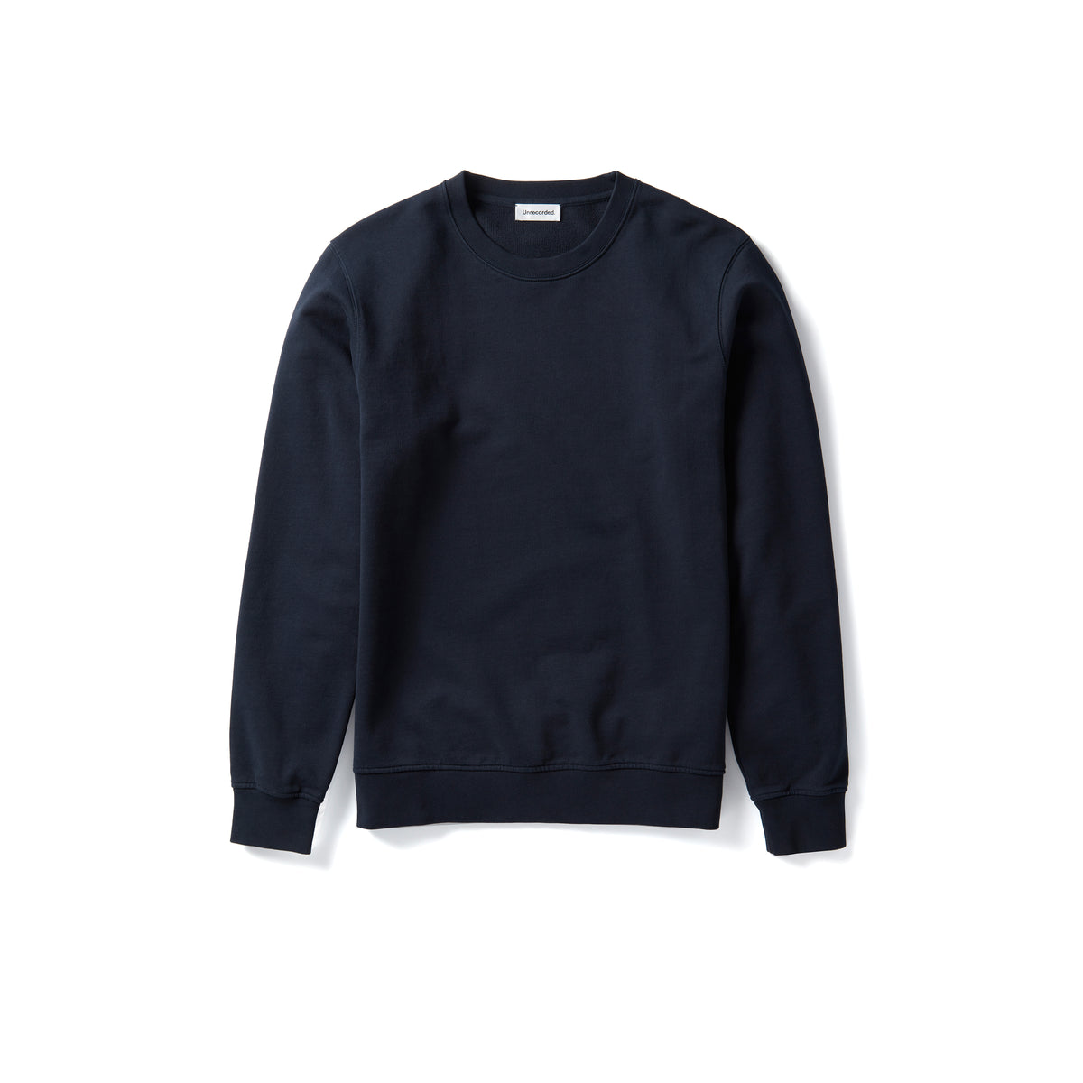 Sweater Navy made from Organic Cotton - Unrecorded - Front Women - Front Men