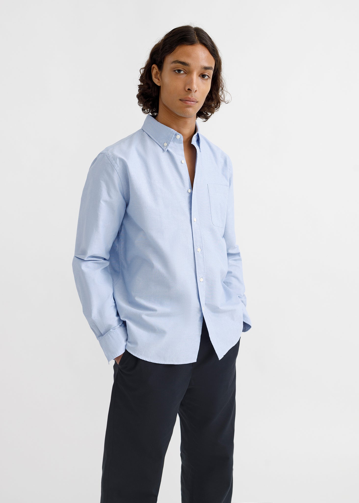 Oxford Shirt Light Blue – UNRECORDED