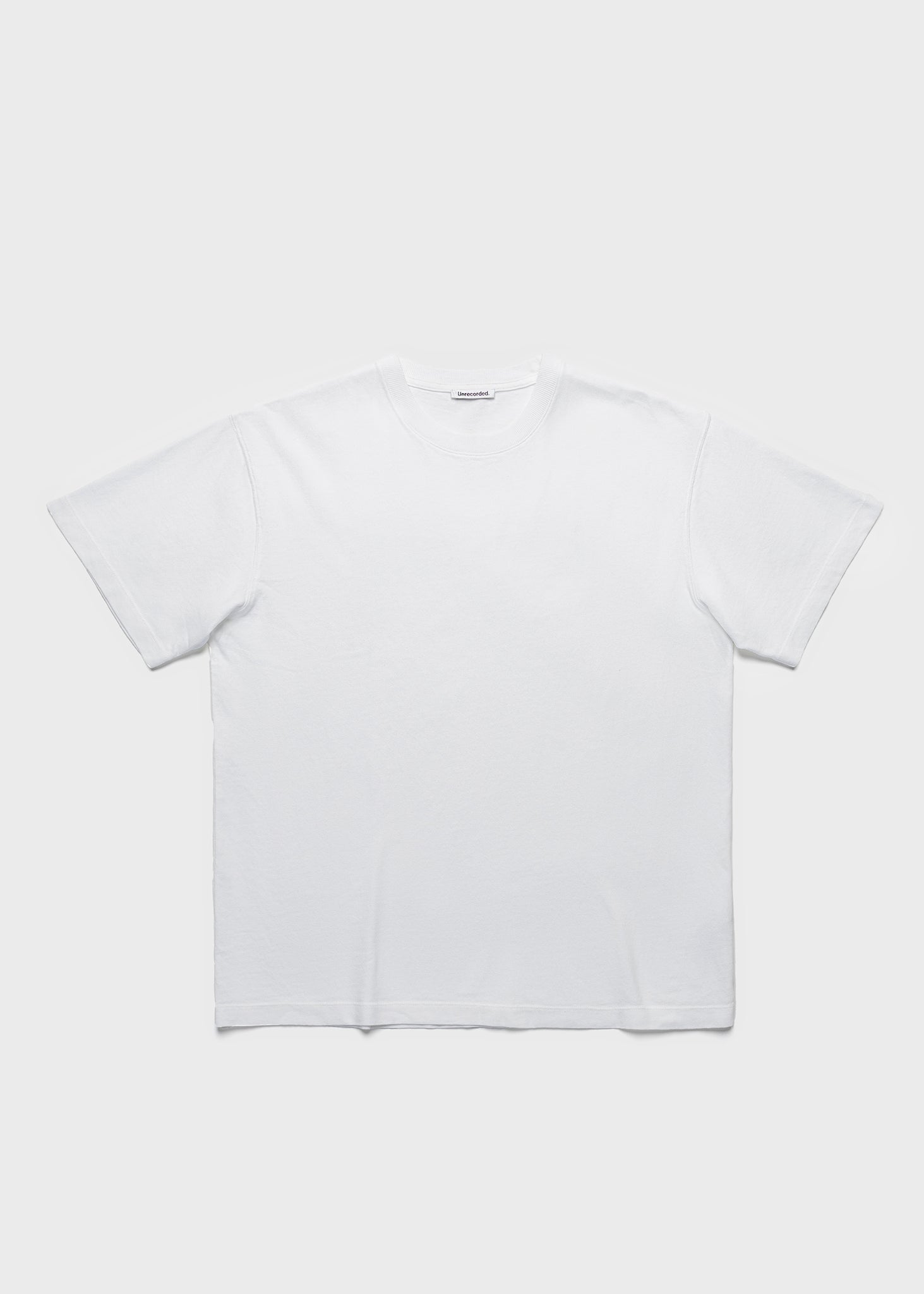 Casual T-Shirt White - Final Sale – UNRECORDED