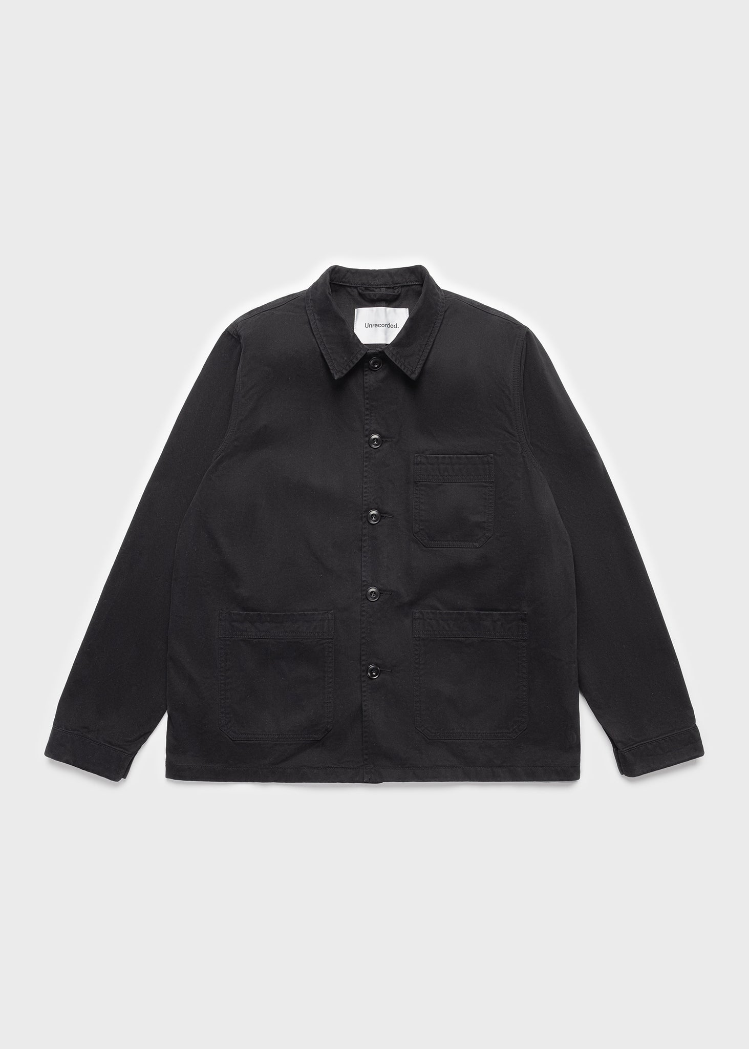 Worker Jacket - Black – UNRECORDED
