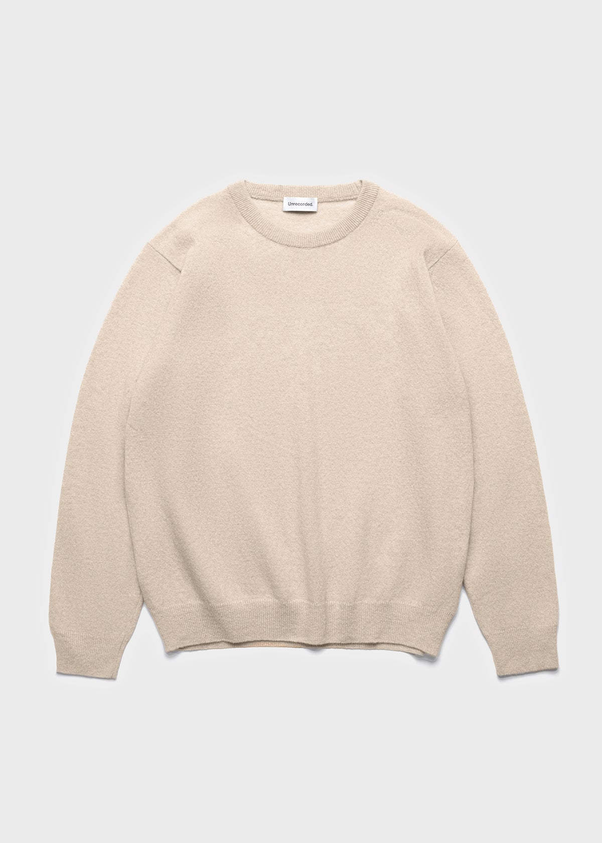 Lambswool Sweater Sand - Alternate Men
