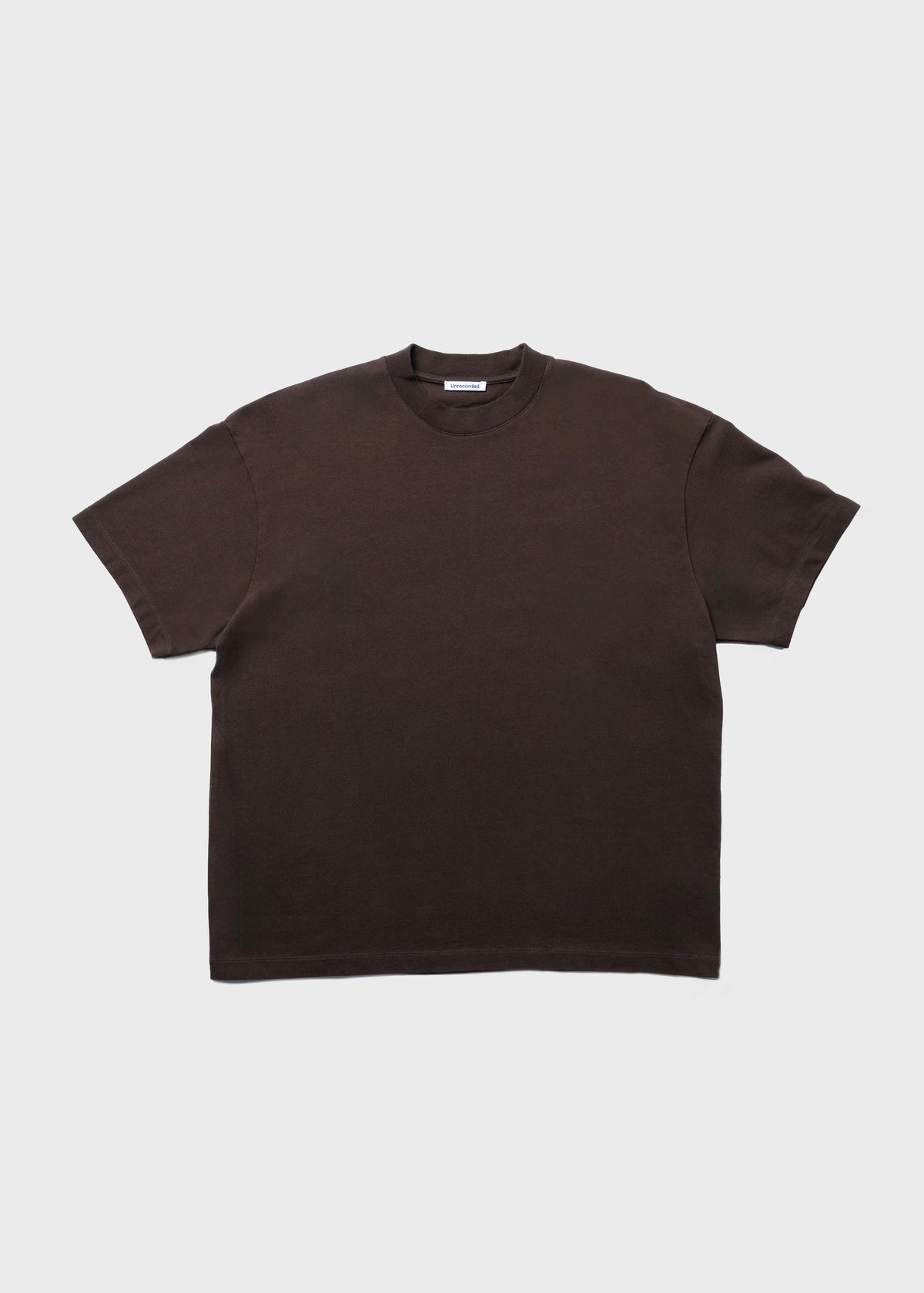 Heavyweight Boxy T-Shirt Brown - Alternate Men