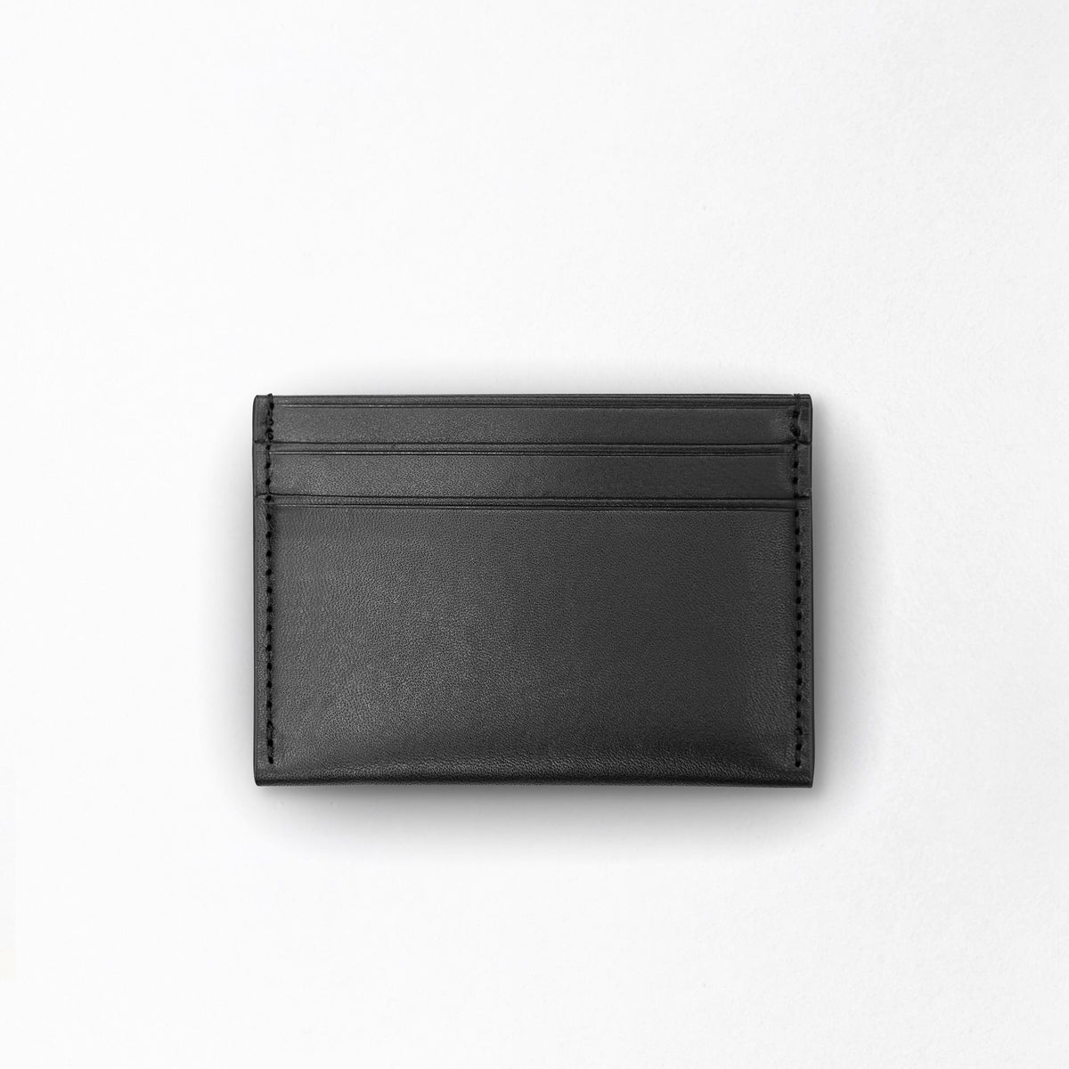 Cardholder Black made from 100% vegetable tanned Italian cowhide leather - Alternate Women - Alternate Men