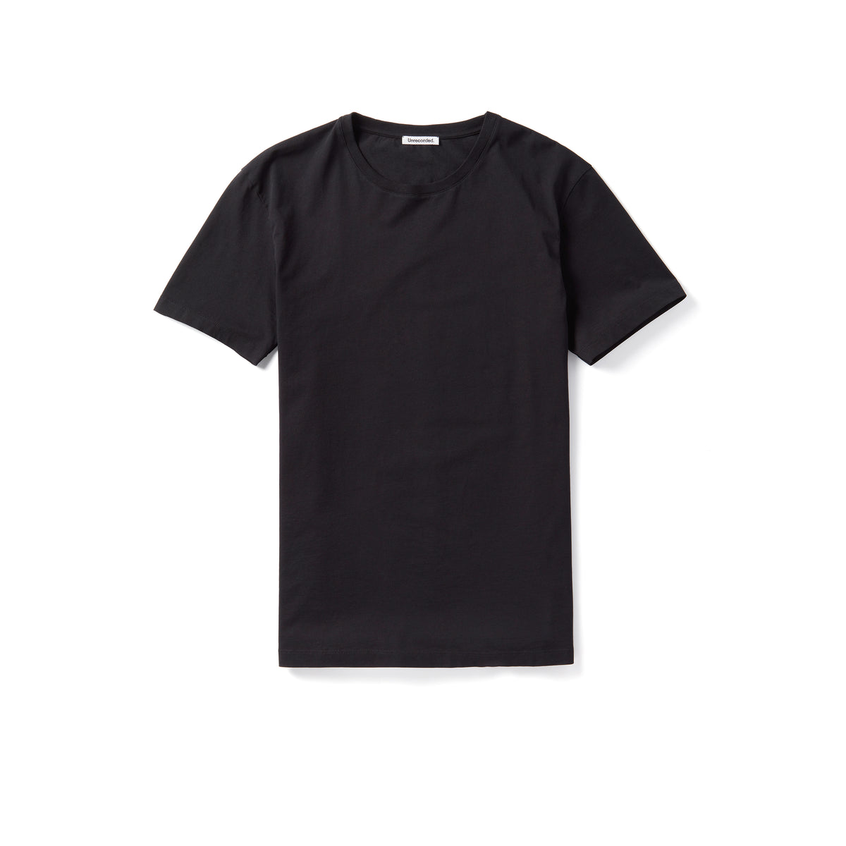 T-Shirt 155 GSM Black - Unrecorded - Front Men - Front Women