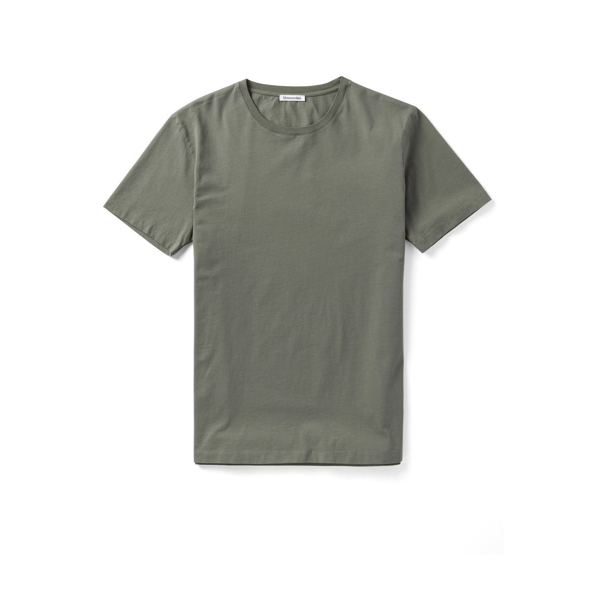 T-Shirt 155 GSM Green - Unrecorded - Front Men 