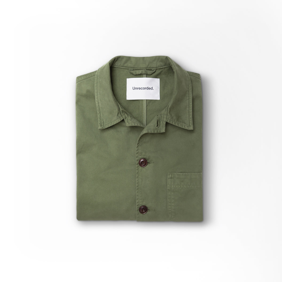 Worker Jacket in Green made from organic cotton - Alternate Men