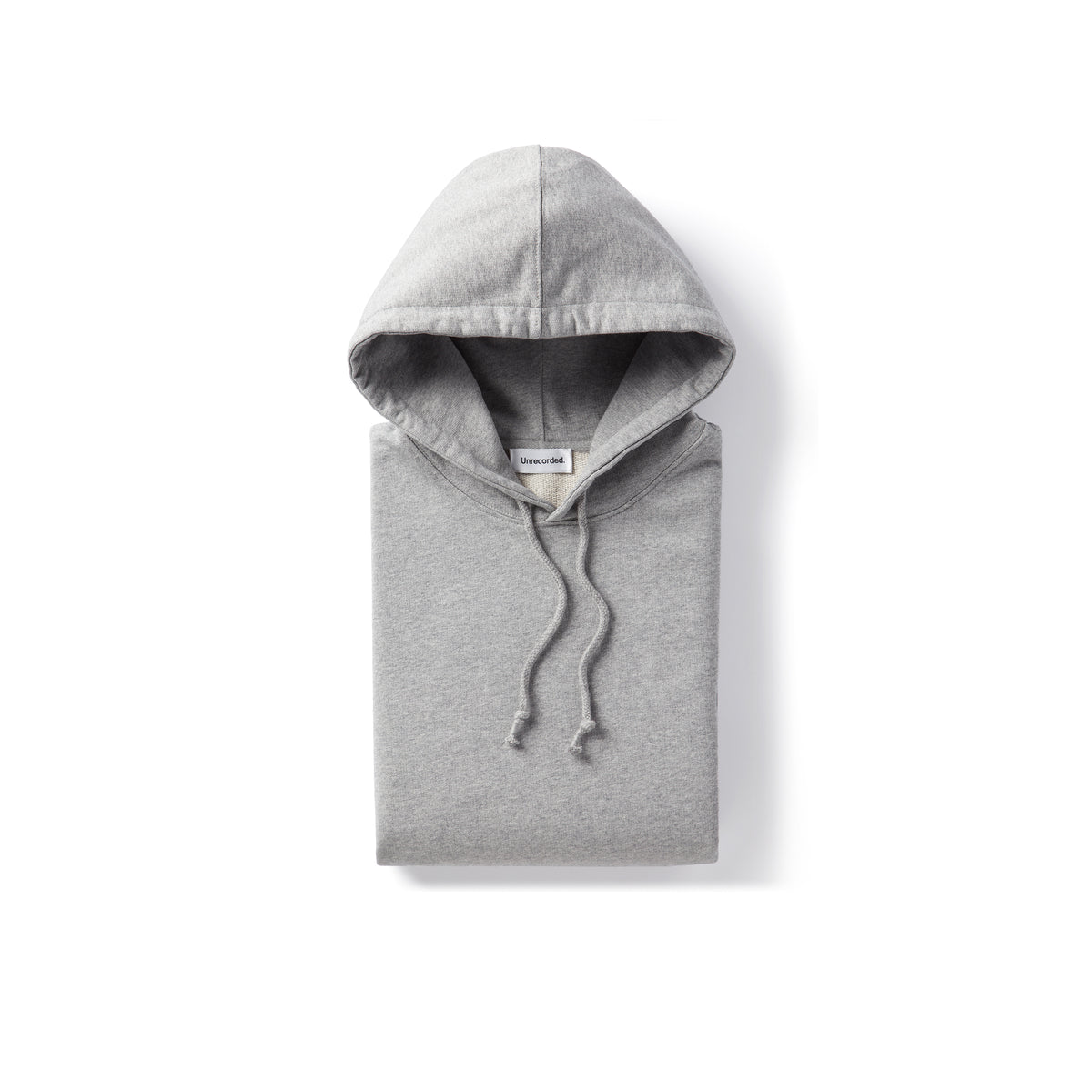 Hoodie in Grey made from organic cotton - Front Men - Only Men